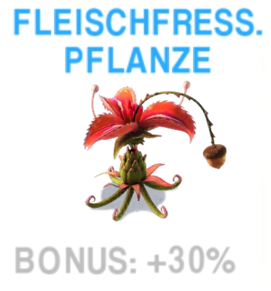 Fleischfress. Pflanze  